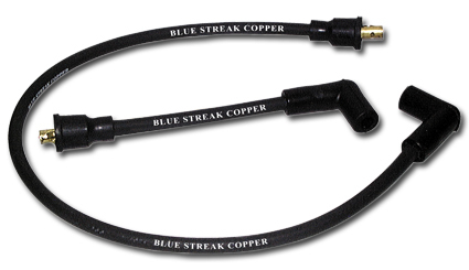 Blue Streak Copper Plug Wire, fits: FL-FLH 65-78, FX-FXE 71-78