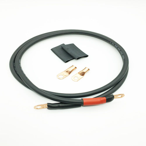 Battery Cable Set with Lugs 25mm² 4Gauge for Shovelhead